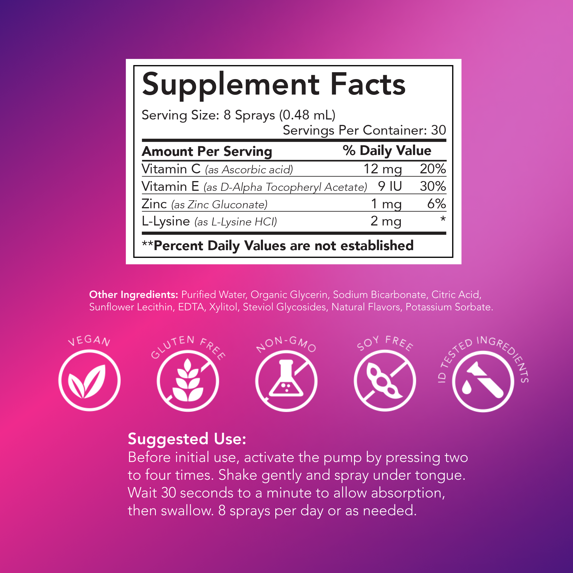 Q C+ Immunity Support Spray