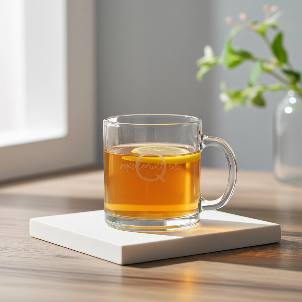 Q Supplement Life Glass Coffee Mug