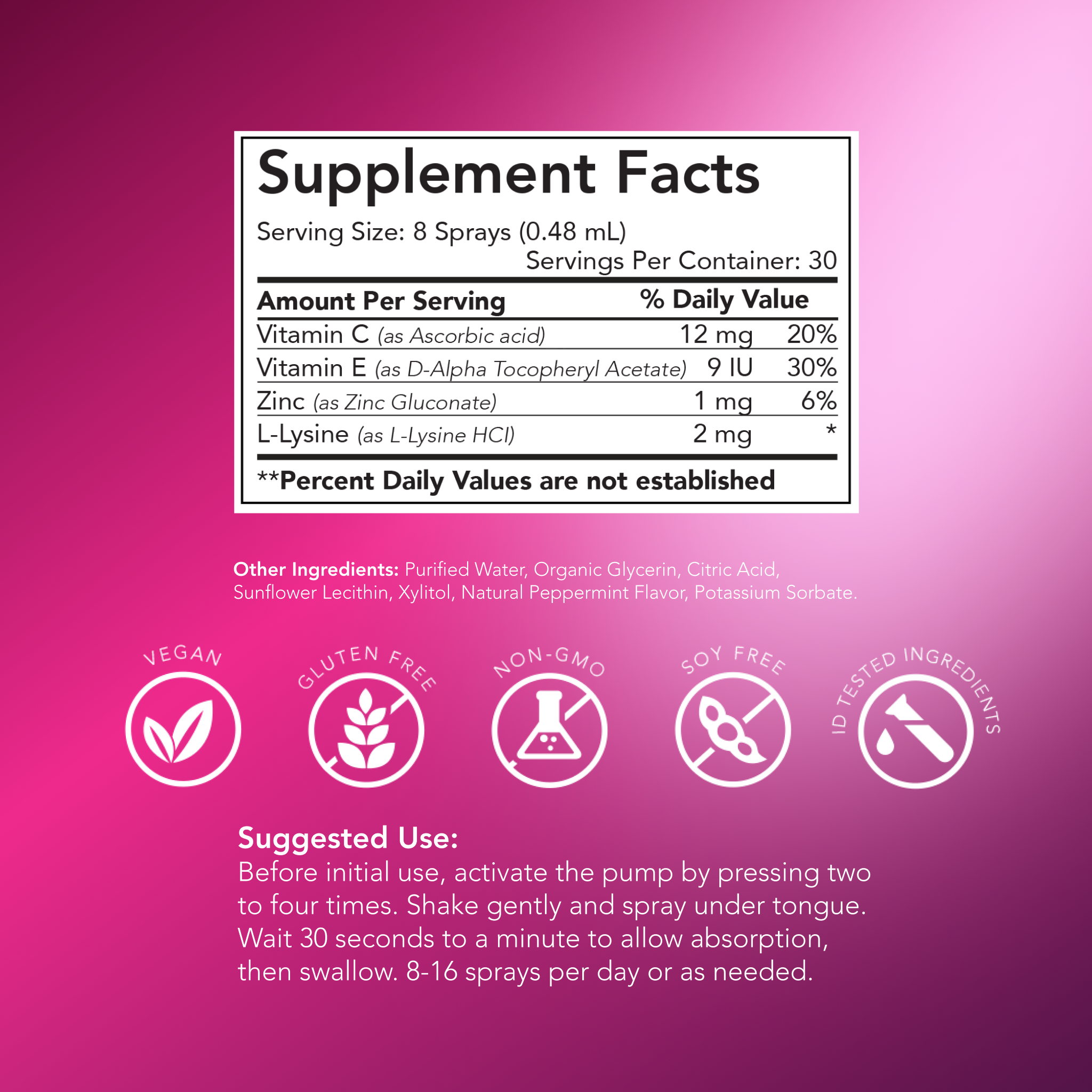 Q B12 Energy Support Spray