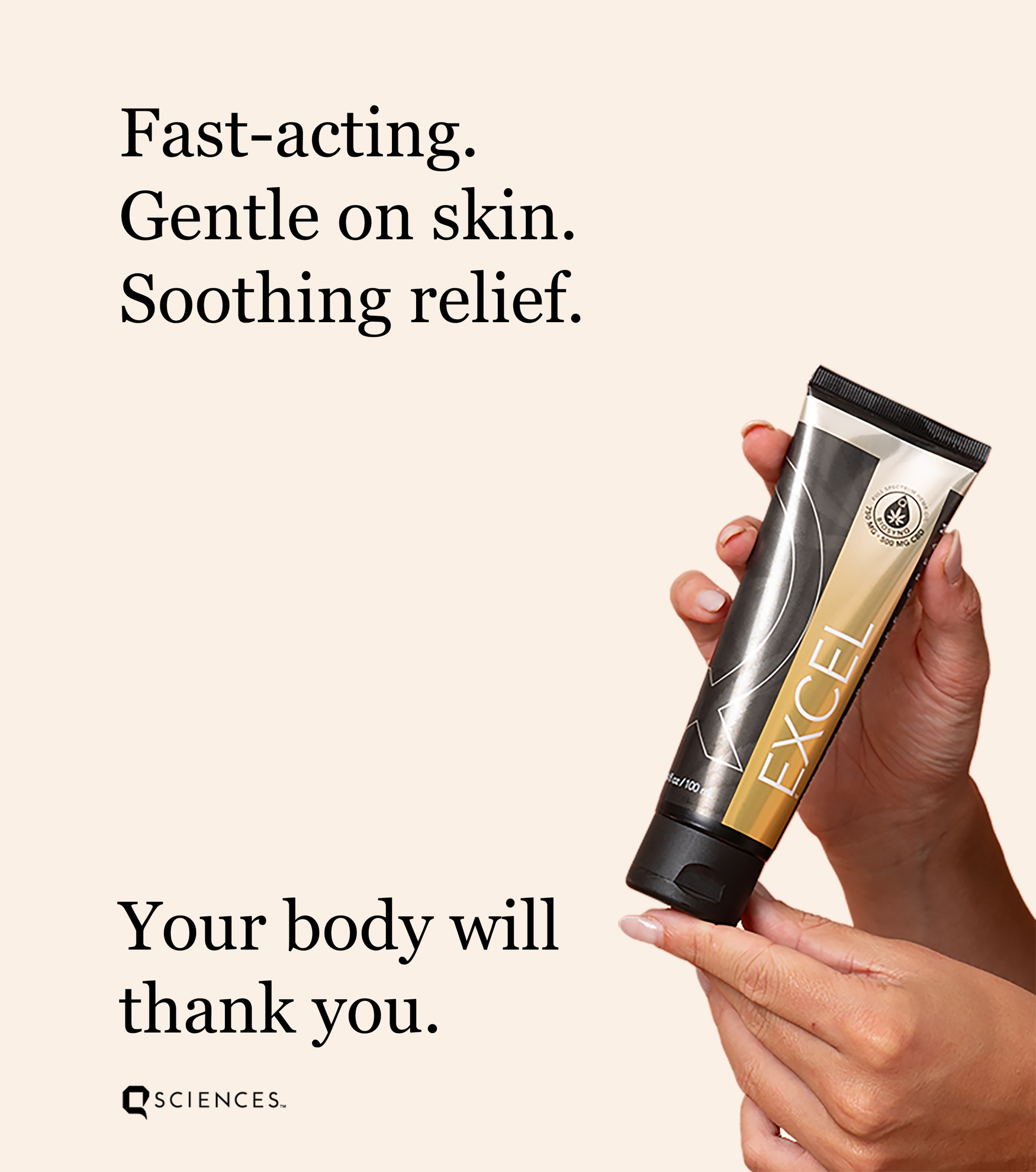 Q EXCEL Muscle Relief Cream