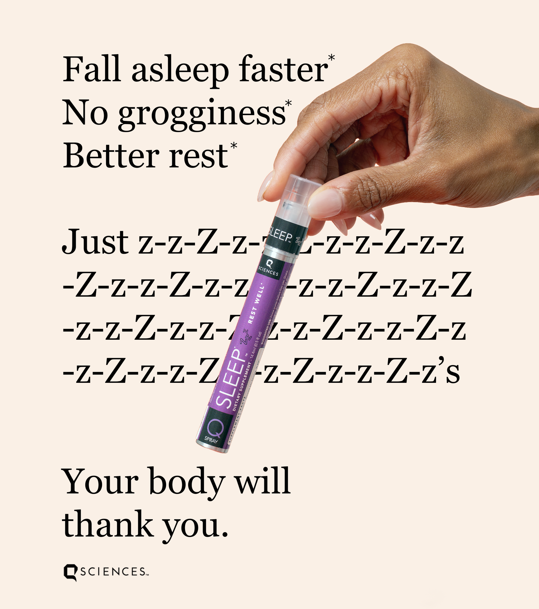 Q Melatonin SLEEP Spray